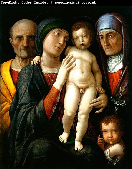 Andrea Mantegna Hl. Familie mit Hl